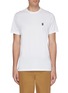 Main View - Click To Enlarge - BURBERRY - Monogram embroidered T-shirt