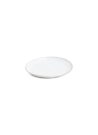 Main View - Click To Enlarge - FELDSPAR - Fine bone china cake plate – Gold