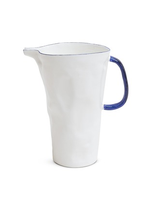 Main View - Click To Enlarge - FELDSPAR - Fine bone china water jug – Cobalt