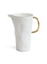 Main View - Click To Enlarge - FELDSPAR - Fine bone china water jug – Gold