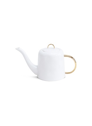 Main View - Click To Enlarge - FELDSPAR - Fine bone china teapot – Gold