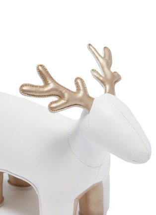 Detail View - Click To Enlarge - ZUNY - Reindeer bookend – Gold-tone