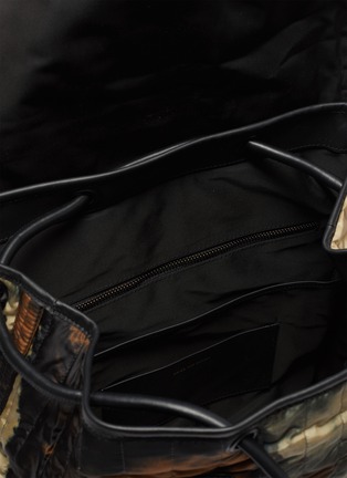 Detail View - Click To Enlarge - DRIES VAN NOTEN - Tie-dye padded backpack