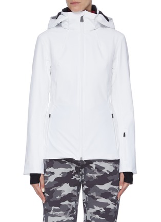 Main View - Click To Enlarge - AZTECH MOUNTAIN - 'Daly' contrast panelled back hooded jacket