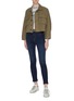 Figure View - Click To Enlarge - RAG & BONE - 'Nina' cropped skinny jeans