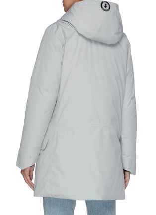 Back View - Click To Enlarge - SAVE THE DUCK - Gore-Tex® lined hooded puffer parka