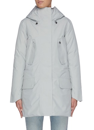 Main View - Click To Enlarge - SAVE THE DUCK - Gore-Tex® lined hooded puffer parka