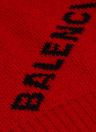  - BALENCIAGA - 'Balenciaga' logo print sweater