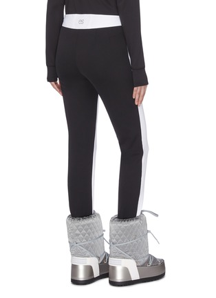 Back View - Click To Enlarge - ERIN SNOW - 'Jes' colourblock zip pocket performance ski pants