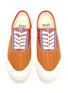 Detail View - Click To Enlarge - GOOD NEWS - 'Babe 2' pinstripe colourblock cotton sneakers