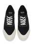 Detail View - Click To Enlarge - GOOD NEWS - 'Bagger 2' contrast topstitching cotton sneakers