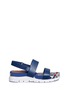 Main View - Click To Enlarge - COLE HAAN - 'ZerøGrand' liberty print leather slingback sandals