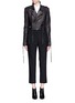 Main View - Click To Enlarge - HAIDER ACKERMANN - 'Till Death Do Us Part' leather biker jacket