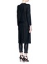 Back View - Click To Enlarge - HAIDER ACKERMANN - 'Maban' linen-wool biker coat