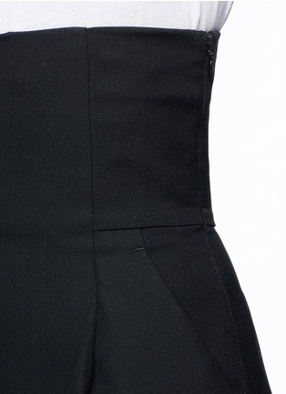 Detail View - Click To Enlarge - HAIDER ACKERMANN - 'Orbai' high waist virgin wool suiting pants