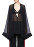 Main View - Click To Enlarge - HAIDER ACKERMANN - 'Conium' oversized silk georgette blouse