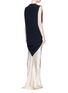 Back View - Click To Enlarge - HAIDER ACKERMANN - 'Iteso' silk satin mermaid hem sleeveless dress