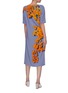 Back View - Click To Enlarge - DRIES VAN NOTEN - Leaf photographic print dress