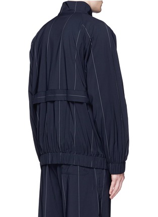 Back View - Click To Enlarge - ALEXANDER WANG - Contrast stripe track jacket