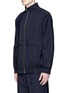 Front View - Click To Enlarge - ALEXANDER WANG - Contrast stripe track jacket