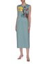 Figure View - Click To Enlarge - DRIES VAN NOTEN - Rose photographic print sleeveless dress