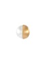 Main View - Click To Enlarge - SHIHARA - Half Pearl 90°' Akoya pearl 18k yellow gold single stud earring