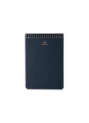 Main View - Click To Enlarge - POSTALCO - A6 pingraph notebook – Dark Blue