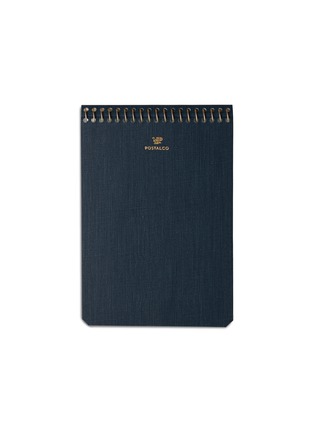 Main View - Click To Enlarge - POSTALCO - A5 pingraph notebook – Dark Blue