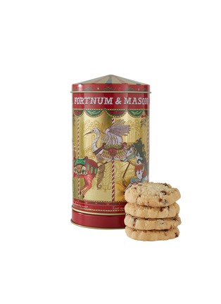 Main View - Click To Enlarge - FORTNUM & MASON - Mini merry-go-around musical biscuit tin