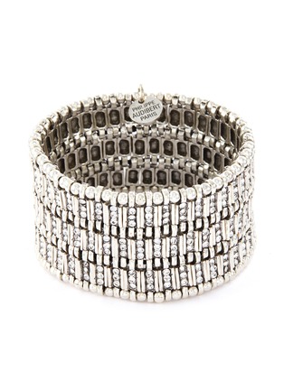 Main View - Click To Enlarge - PHILIPPE AUDIBERT - 'Mini Ava' Swarovski crystal three row bracelet