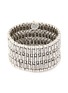 Main View - Click To Enlarge - PHILIPPE AUDIBERT - 'Mini Ava' Swarovski crystal three row bracelet