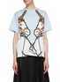 Main View - Click To Enlarge - BURBERRY - Unicorn print oversized T-shirt