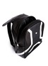 Detail View - Click To Enlarge - NEIL BARRETT - 'Memphis' contrast front backpack