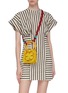 Figure View - Click To Enlarge - SILVIA TCHERASSI - 'Cadence' mini woven straw crossbody bag