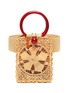 Main View - Click To Enlarge - SILVIA TCHERASSI - Woven straw belt bag