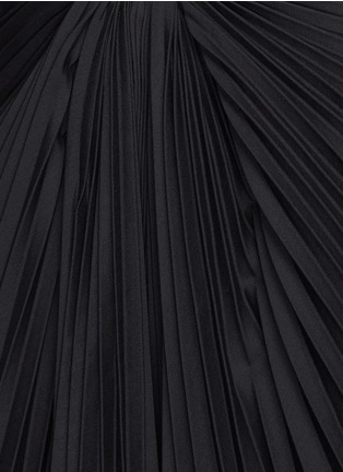 Detail View - Click To Enlarge - 72951 - Plissé pleat front overlay skirt