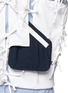 Detail View - Click To Enlarge - 72951 - Ribbon tie cutout bomber jacket