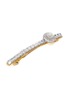 Detail View - Click To Enlarge - VENNA - Faux pearl glass crystal linear floral hair clip