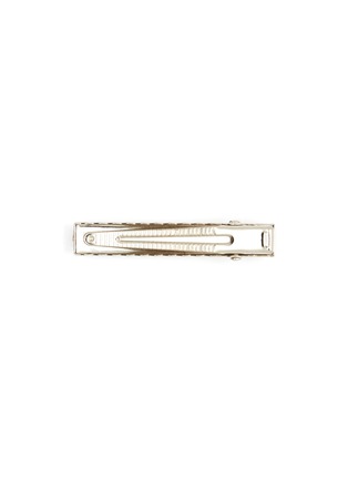 Figure View - Click To Enlarge - VENNA - Glass crystal linear bar hair clip
