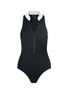 Main View - Click To Enlarge - BETH RICHARDS - 'Taylor' zip front one-piece swimsuit
