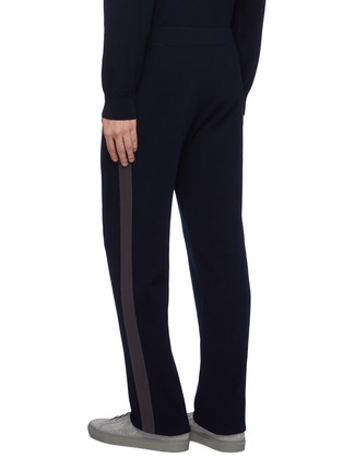 Back View - Click To Enlarge - VINCE - Stripe outseam track pants