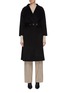 Main View - Click To Enlarge - EQUIL - Belted shawl collar wrap around cashmere coat