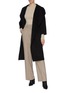Figure View - Click To Enlarge - EQUIL - Belted shawl collar wrap around cashmere coat