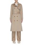 Main View - Click To Enlarge - EQUIL - Double breasted belted cashmere coat