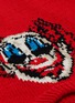 Detail View - Click To Enlarge - DOUBLET - Slogan clown jacquard interior sweater