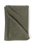 Main View - Click To Enlarge - OYUNA - 'Daya' cashmere bed throw – Moss