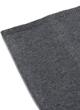 Detail View - Click To Enlarge - OYUNA - Cashmere snood – Grey