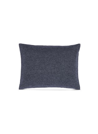 Main View - Click To Enlarge - OYUNA - Travel Cashmere Pillow — Grey