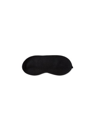 Main View - Click To Enlarge - OYUNA - Cashmere travel eye mask – Black