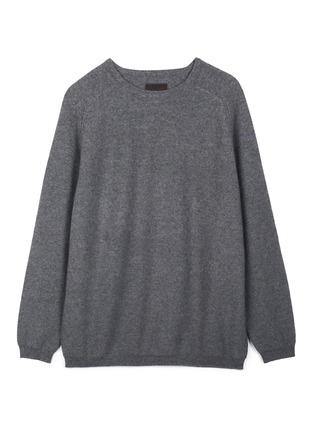 Main View - Click To Enlarge - OYUNA - Cashmere travel sweater M/L – Grey